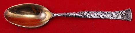 Ice Cream Spoon GW  w/ gourd motif  6 1/8